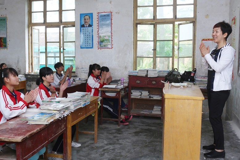 陆建华女士爱心回访图集